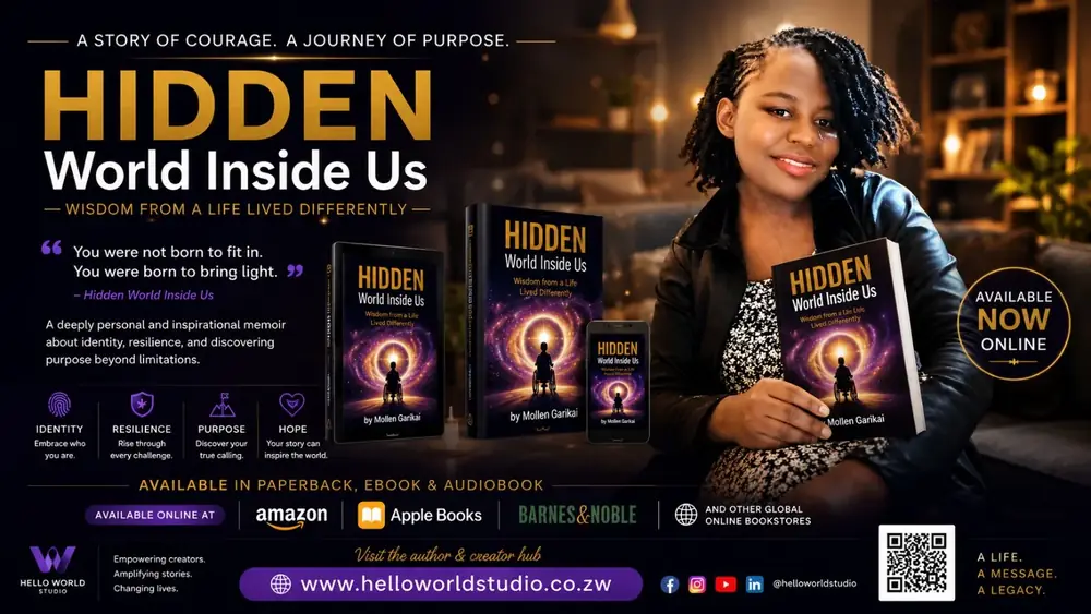 Hidden World Inside Us book campaign by Mollen Garikai