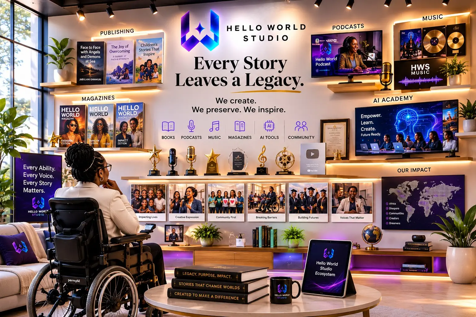 Hello World Studio creative ecosystem