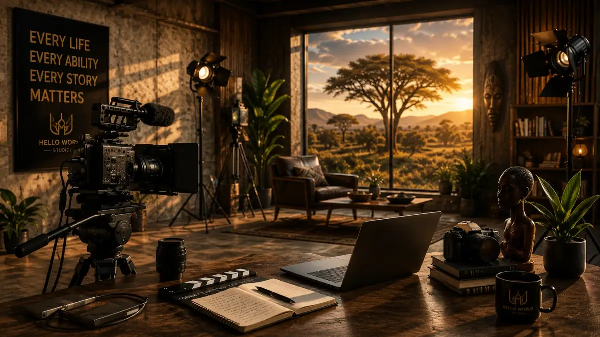 Cinematic African storytelling and production studio