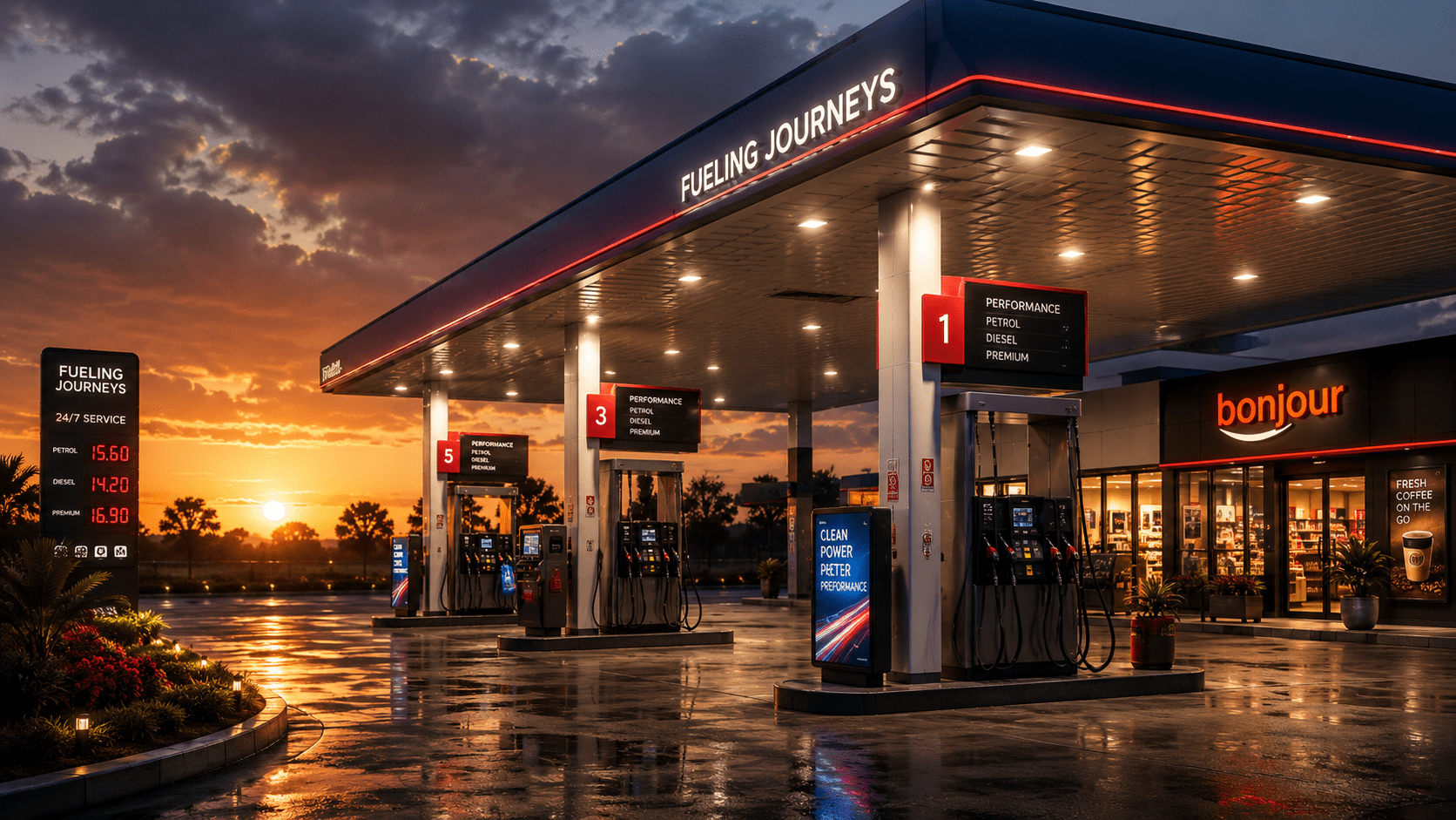 Service Station Manager